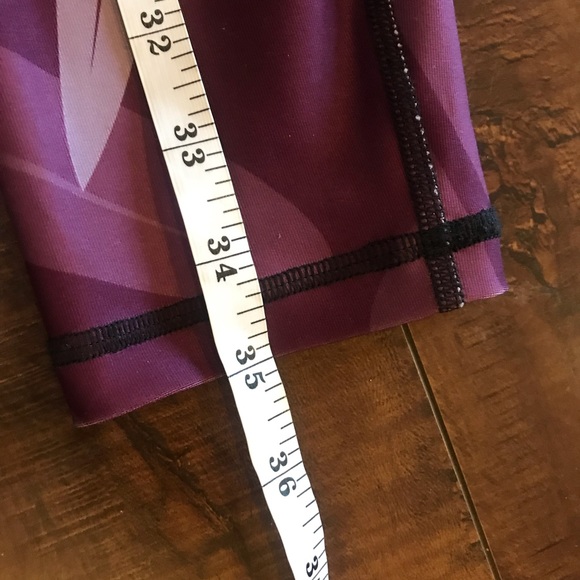 NWOT Nominou Jas the Hummingbird purple Athleisure Leggings size XS - Picture 7 of 7